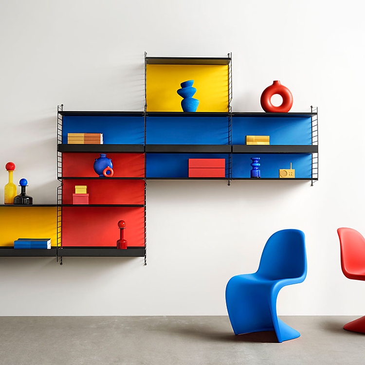 Die 1960er-Jahre: Bunte Farben erobern die Welt und tauchen überall auf – wie ein Gemälde von Mondrian.