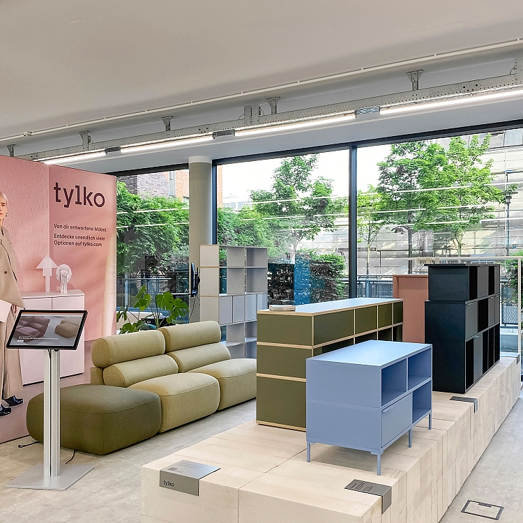 Tylko-Showroom Frankfurt.