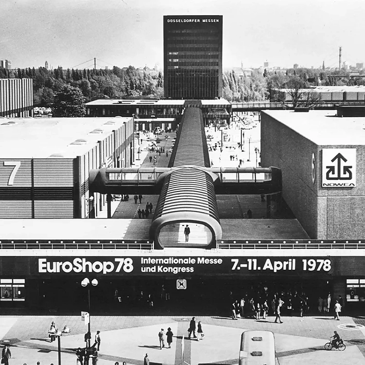 Euroshop-Gelände 1978.