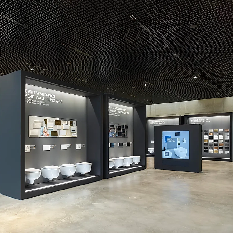 Der Ausstellungsbereich 