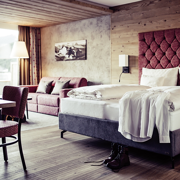 Biohotel Bergzeit, Zöblen. Foto: Daniel Zangerl