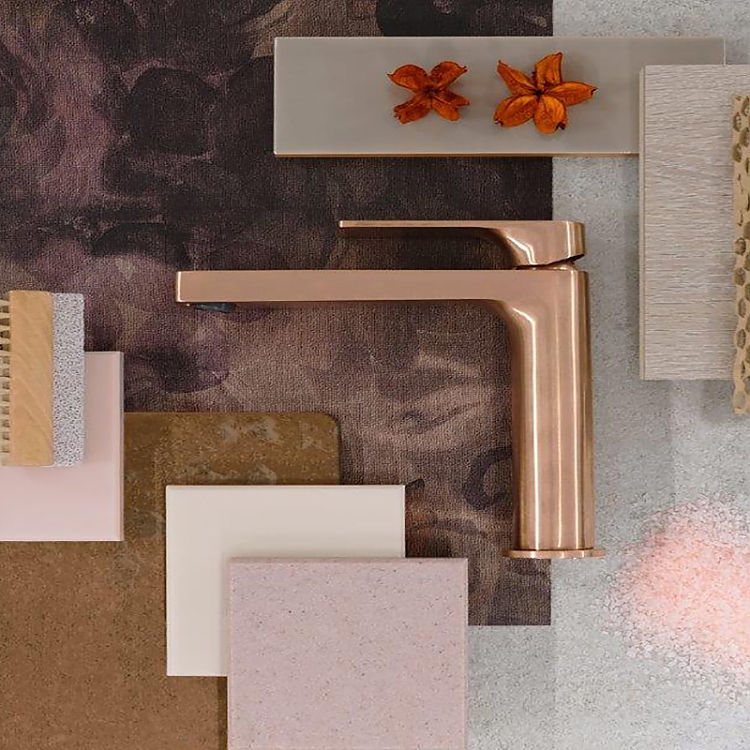 Brushed Rosé Gold