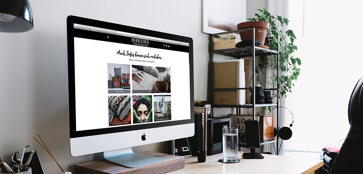 Neuer Online Shop Interior Fashion